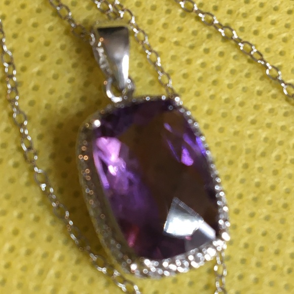 Amethyst necklace - Picture 4 of 8